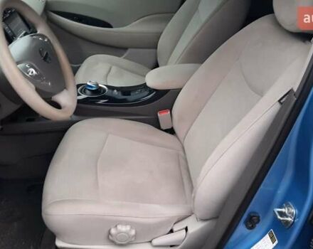 Синий Ниссан Лиф, объемом двигателя 0 л и пробегом 126 тыс. км за 4600 $, фото 19 на Automoto.ua