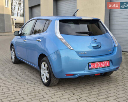 Синий Ниссан Лиф, объемом двигателя 0 л и пробегом 123 тыс. км за 3950 $, фото 6 на Automoto.ua