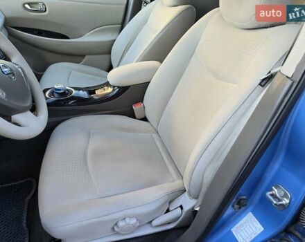 Синий Ниссан Лиф, объемом двигателя 0 л и пробегом 80 тыс. км за 4300 $, фото 14 на Automoto.ua