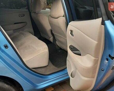 Синий Ниссан Лиф, объемом двигателя 0 л и пробегом 126 тыс. км за 4600 $, фото 10 на Automoto.ua