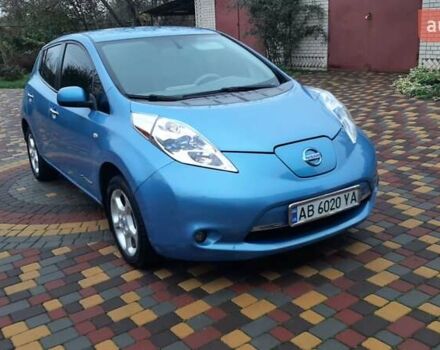 Синий Ниссан Лиф, объемом двигателя 0 л и пробегом 126 тыс. км за 4600 $, фото 8 на Automoto.ua