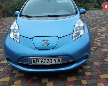 Синий Ниссан Лиф, объемом двигателя 0 л и пробегом 126 тыс. км за 4600 $, фото 18 на Automoto.ua