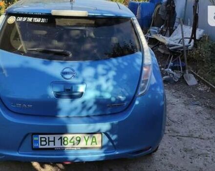 Синий Ниссан Лиф, объемом двигателя 0 л и пробегом 82 тыс. км за 4800 $, фото 4 на Automoto.ua