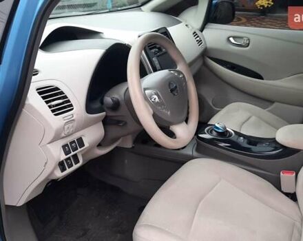 Синий Ниссан Лиф, объемом двигателя 0 л и пробегом 126 тыс. км за 4600 $, фото 22 на Automoto.ua