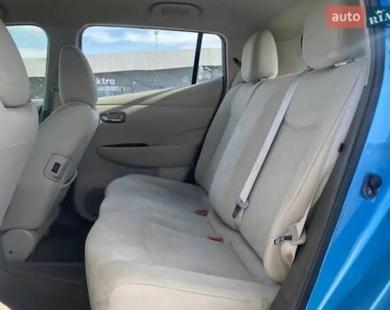Синий Ниссан Лиф, объемом двигателя 0 л и пробегом 120 тыс. км за 5000 $, фото 16 на Automoto.ua