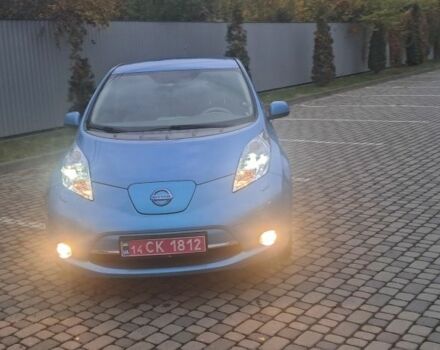 Синий Ниссан Лиф, объемом двигателя 0 л и пробегом 101 тыс. км за 4950 $, фото 2 на Automoto.ua