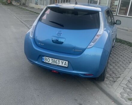 Синий Ниссан Лиф, объемом двигателя 0 л и пробегом 79 тыс. км за 5900 $, фото 4 на Automoto.ua