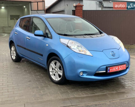 Синий Ниссан Лиф, объемом двигателя 0 л и пробегом 97 тыс. км за 4400 $, фото 1 на Automoto.ua