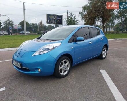 Синий Ниссан Лиф, объемом двигателя 0 л и пробегом 128 тыс. км за 4999 $, фото 3 на Automoto.ua