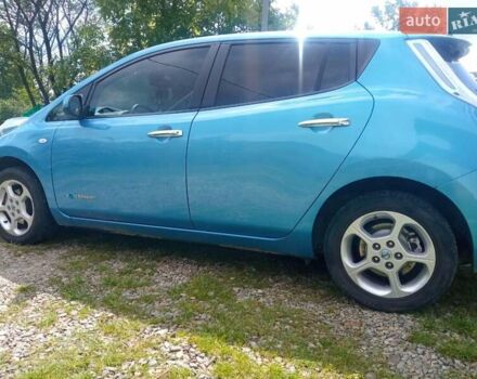 Синий Ниссан Лиф, объемом двигателя 0 л и пробегом 94 тыс. км за 4400 $, фото 7 на Automoto.ua