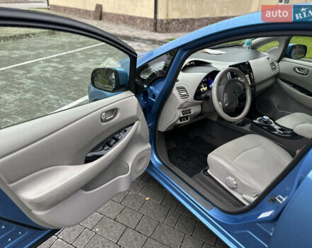 Синий Ниссан Лиф, объемом двигателя 0 л и пробегом 146 тыс. км за 5099 $, фото 8 на Automoto.ua