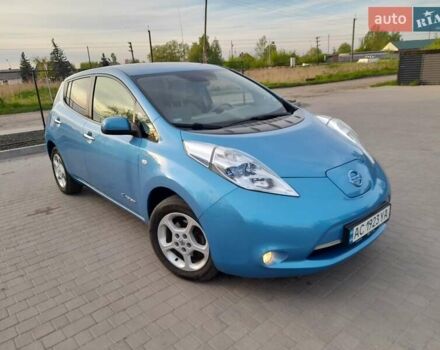 Синий Ниссан Лиф, объемом двигателя 0 л и пробегом 98 тыс. км за 5100 $, фото 2 на Automoto.ua