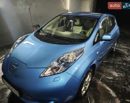 Синий Ниссан Лиф, объемом двигателя 0 л и пробегом 139 тыс. км за 5300 $, фото 11 на Automoto.ua