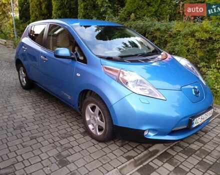 Синий Ниссан Лиф, объемом двигателя 0 л и пробегом 93 тыс. км за 5650 $, фото 8 на Automoto.ua