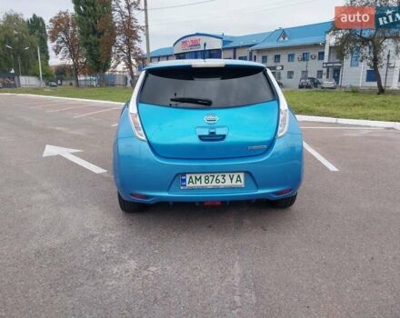 Синий Ниссан Лиф, объемом двигателя 0 л и пробегом 128 тыс. км за 4999 $, фото 6 на Automoto.ua