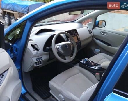 Синий Ниссан Лиф, объемом двигателя 0 л и пробегом 93 тыс. км за 5650 $, фото 7 на Automoto.ua