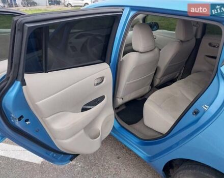 Синий Ниссан Лиф, объемом двигателя 0 л и пробегом 128 тыс. км за 4999 $, фото 15 на Automoto.ua