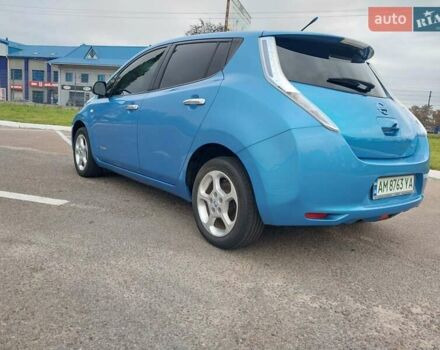 Синий Ниссан Лиф, объемом двигателя 0 л и пробегом 128 тыс. км за 4999 $, фото 12 на Automoto.ua