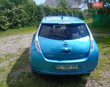 Синий Ниссан Лиф, объемом двигателя 0 л и пробегом 94 тыс. км за 4400 $, фото 6 на Automoto.ua