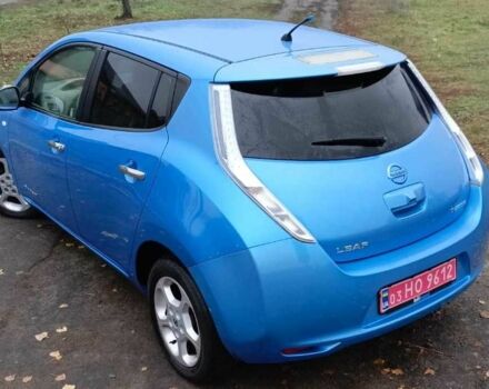 Синий Ниссан Лиф, объемом двигателя 0 л и пробегом 115 тыс. км за 5850 $, фото 6 на Automoto.ua