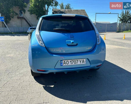 Синий Ниссан Лиф, объемом двигателя 0 л и пробегом 135 тыс. км за 5500 $, фото 10 на Automoto.ua
