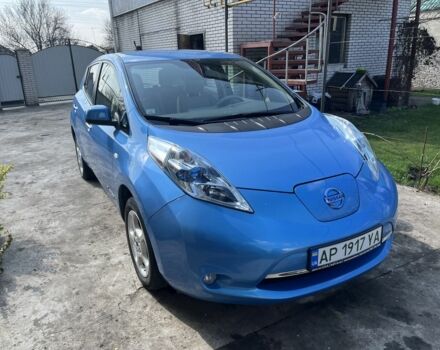 Синий Ниссан Лиф, объемом двигателя 0 л и пробегом 156 тыс. км за 4600 $, фото 1 на Automoto.ua