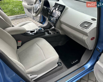 Синій Ніссан Ліф, об'ємом двигуна 0 л та пробігом 63 тис. км за 5500 $, фото 15 на Automoto.ua
