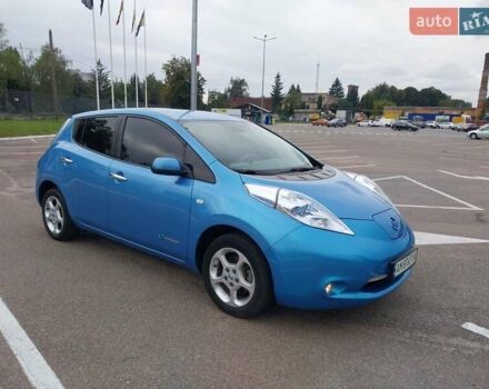 Синий Ниссан Лиф, объемом двигателя 0 л и пробегом 128 тыс. км за 4999 $, фото 4 на Automoto.ua