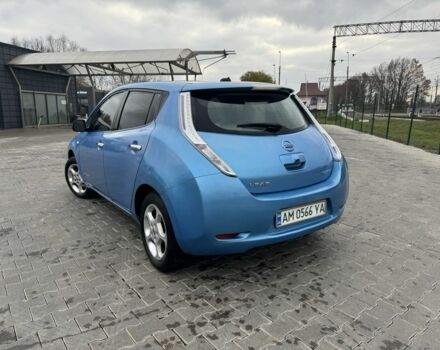 Синий Ниссан Лиф, объемом двигателя 0 л и пробегом 117 тыс. км за 3500 $, фото 1 на Automoto.ua