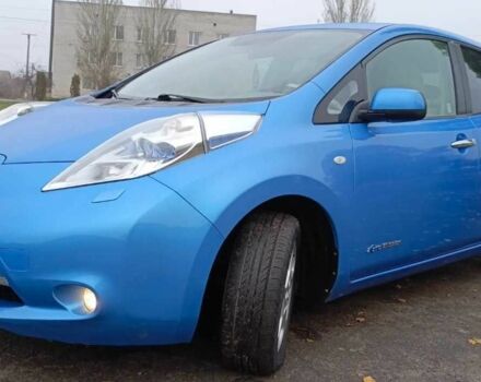 Синий Ниссан Лиф, объемом двигателя 0 л и пробегом 115 тыс. км за 5850 $, фото 3 на Automoto.ua