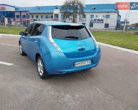 Синий Ниссан Лиф, объемом двигателя 0 л и пробегом 128 тыс. км за 4999 $, фото 8 на Automoto.ua