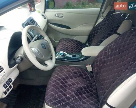 Синий Ниссан Лиф, объемом двигателя 0 л и пробегом 94 тыс. км за 4400 $, фото 14 на Automoto.ua
