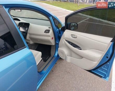 Синий Ниссан Лиф, объемом двигателя 0 л и пробегом 128 тыс. км за 4999 $, фото 16 на Automoto.ua