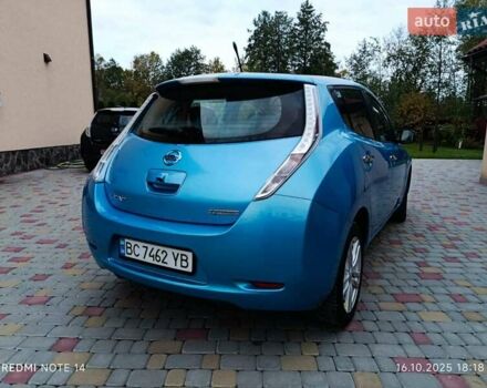 Синий Ниссан Лиф, объемом двигателя 0 л и пробегом 130 тыс. км за 5899 $, фото 16 на Automoto.ua
