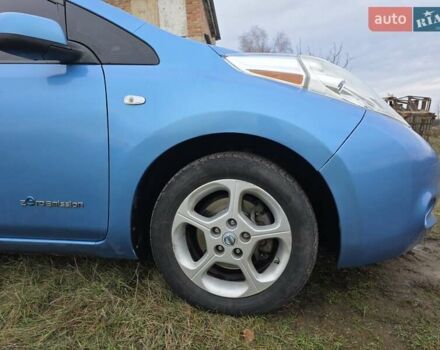 Синий Ниссан Лиф, объемом двигателя 0 л и пробегом 214 тыс. км за 5900 $, фото 4 на Automoto.ua