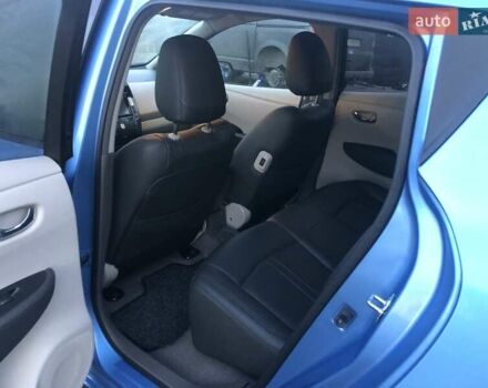 Синий Ниссан Лиф, объемом двигателя 0 л и пробегом 73 тыс. км за 4500 $, фото 8 на Automoto.ua