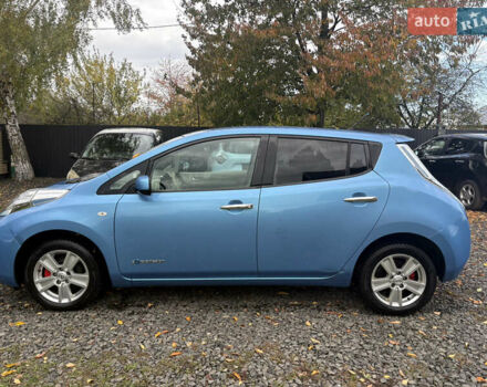 Синий Ниссан Лиф, объемом двигателя 0 л и пробегом 103 тыс. км за 4900 $, фото 8 на Automoto.ua