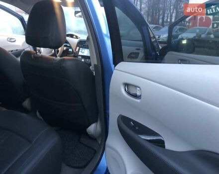 Синий Ниссан Лиф, объемом двигателя 0 л и пробегом 73 тыс. км за 4500 $, фото 2 на Automoto.ua