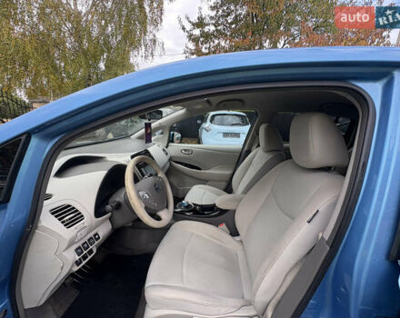 Синий Ниссан Лиф, объемом двигателя 0 л и пробегом 103 тыс. км за 4900 $, фото 20 на Automoto.ua