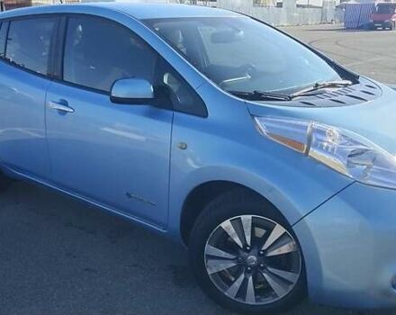 Синий Ниссан Лиф, объемом двигателя 0 л и пробегом 213 тыс. км за 5500 $, фото 11 на Automoto.ua