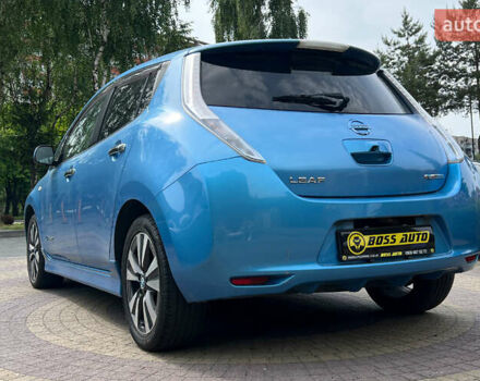 Синий Ниссан Лиф, объемом двигателя 0 л и пробегом 80 тыс. км за 5750 $, фото 4 на Automoto.ua