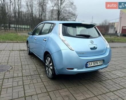 Синий Ниссан Лиф, объемом двигателя 0 л и пробегом 134 тыс. км за 7200 $, фото 13 на Automoto.ua