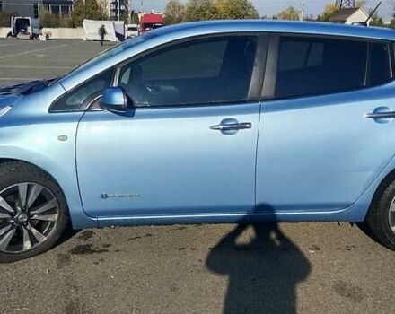 Синий Ниссан Лиф, объемом двигателя 0 л и пробегом 213 тыс. км за 5500 $, фото 13 на Automoto.ua