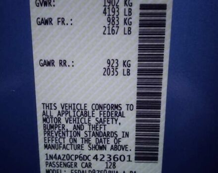 Синий Ниссан Лиф, объемом двигателя 0 л и пробегом 106 тыс. км за 7500 $, фото 29 на Automoto.ua