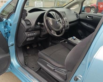 Синий Ниссан Лиф, объемом двигателя 0 л и пробегом 153 тыс. км за 7000 $, фото 5 на Automoto.ua