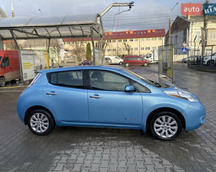 Синий Ниссан Лиф, объемом двигателя 0 л и пробегом 104 тыс. км за 6899 $, фото 6 на Automoto.ua