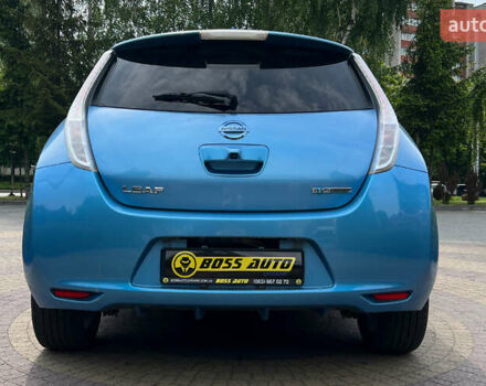 Синий Ниссан Лиф, объемом двигателя 0 л и пробегом 80 тыс. км за 5750 $, фото 5 на Automoto.ua