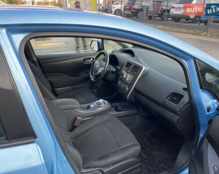 Синий Ниссан Лиф, объемом двигателя 0 л и пробегом 104 тыс. км за 6899 $, фото 18 на Automoto.ua