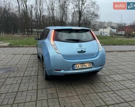 Синий Ниссан Лиф, объемом двигателя 0 л и пробегом 134 тыс. км за 7200 $, фото 15 на Automoto.ua