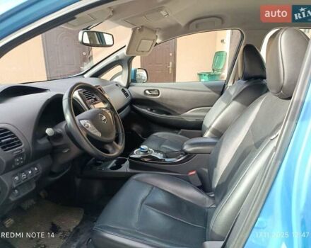 Синій Ніссан Ліф, об'ємом двигуна 0 л та пробігом 131 тис. км за 5750 $, фото 13 на Automoto.ua